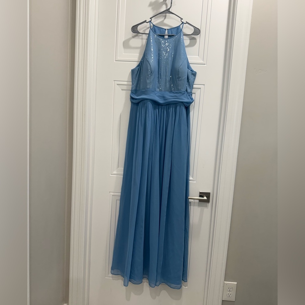 After Six‎ Blue Maxi Dress